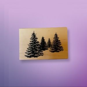 Spellbinders 3D Shading Trees Stamp